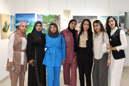 جاليري زركشي سخنين يستضيف الفنانة ربى شيني بمعرضها الأول " أطياف وخيال"